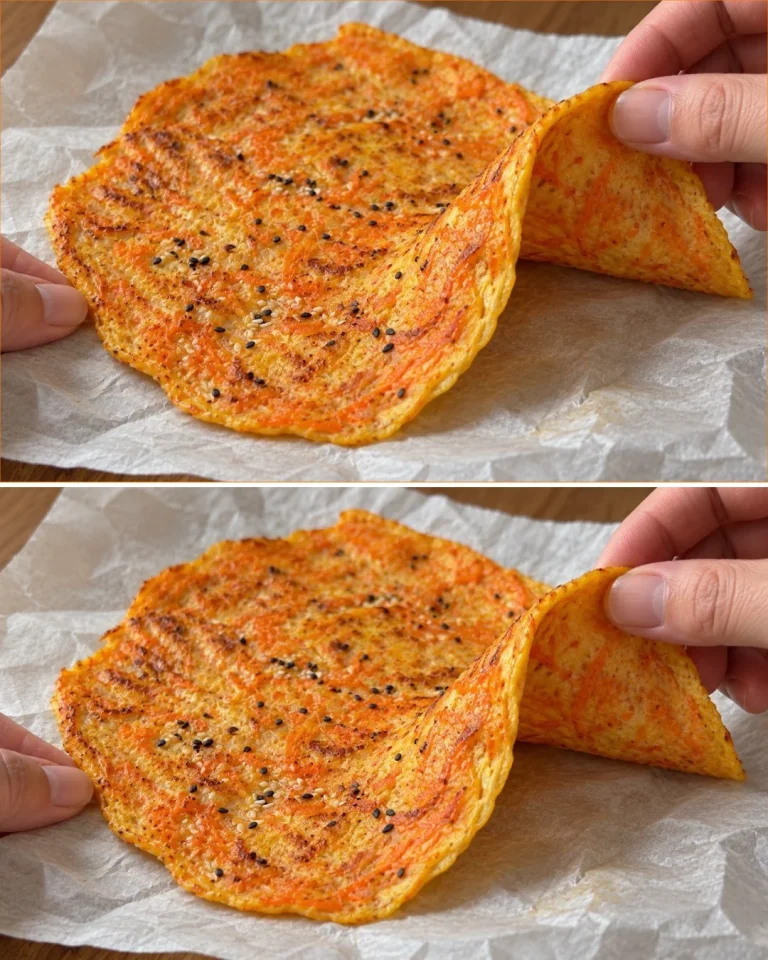 Piatto di carote e uova preparato in 5 minuti, ideale per la cena.