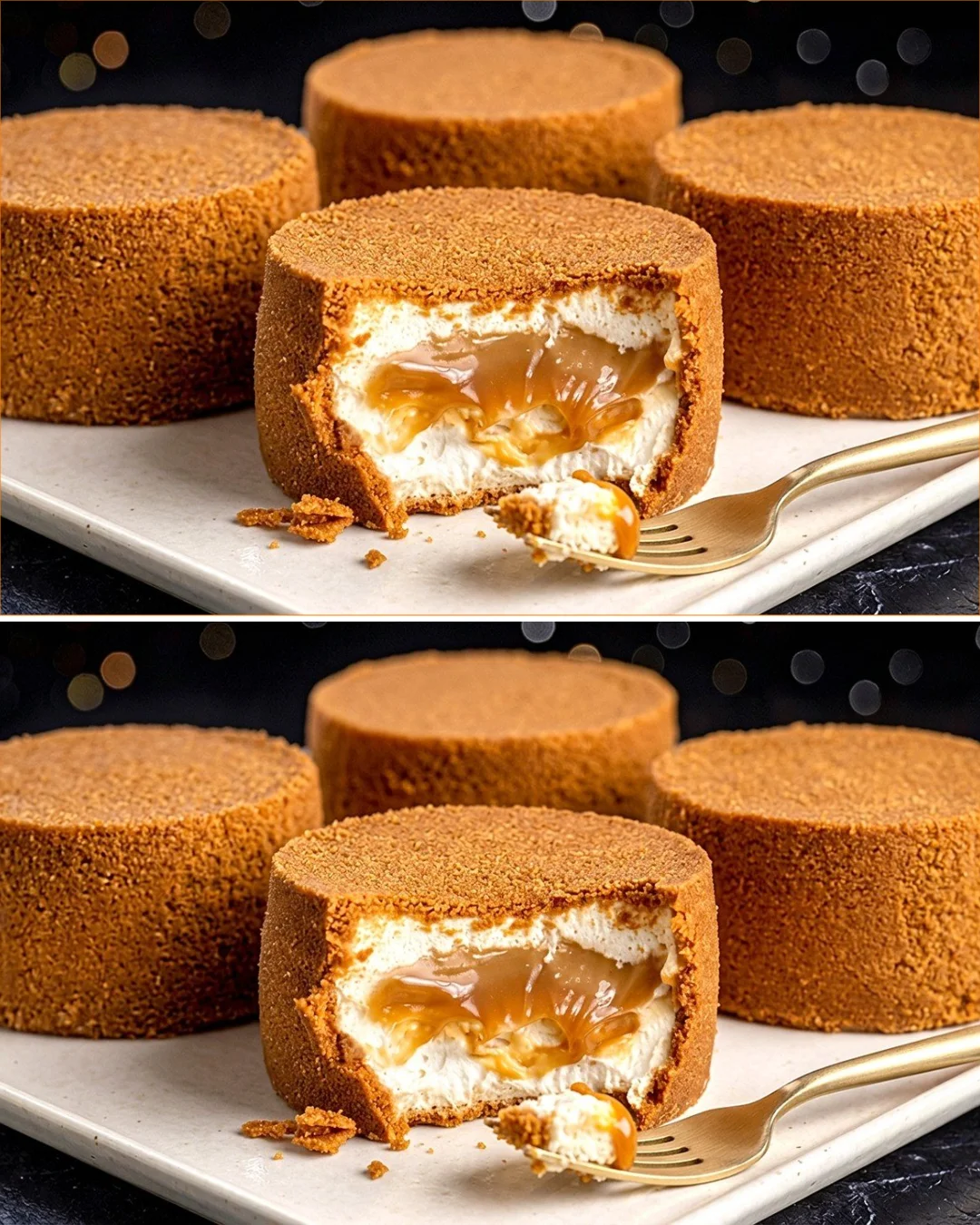 Mini cheesecake al caramello: dessert delizioso e facile da preparare!