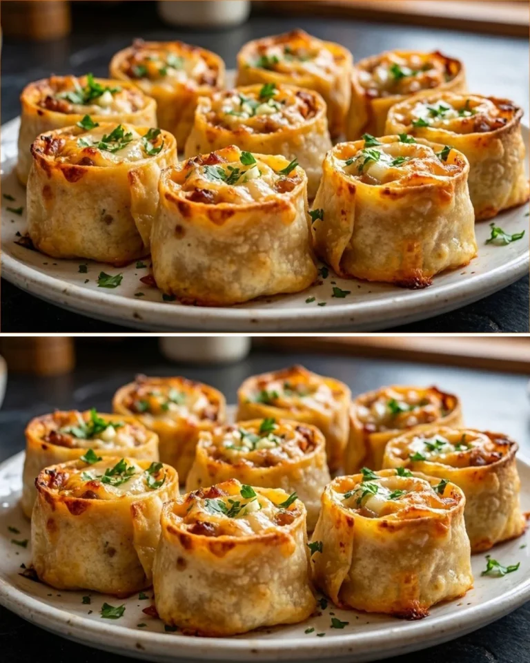 Rotoli facili e deliziosi preparati con carne macinata