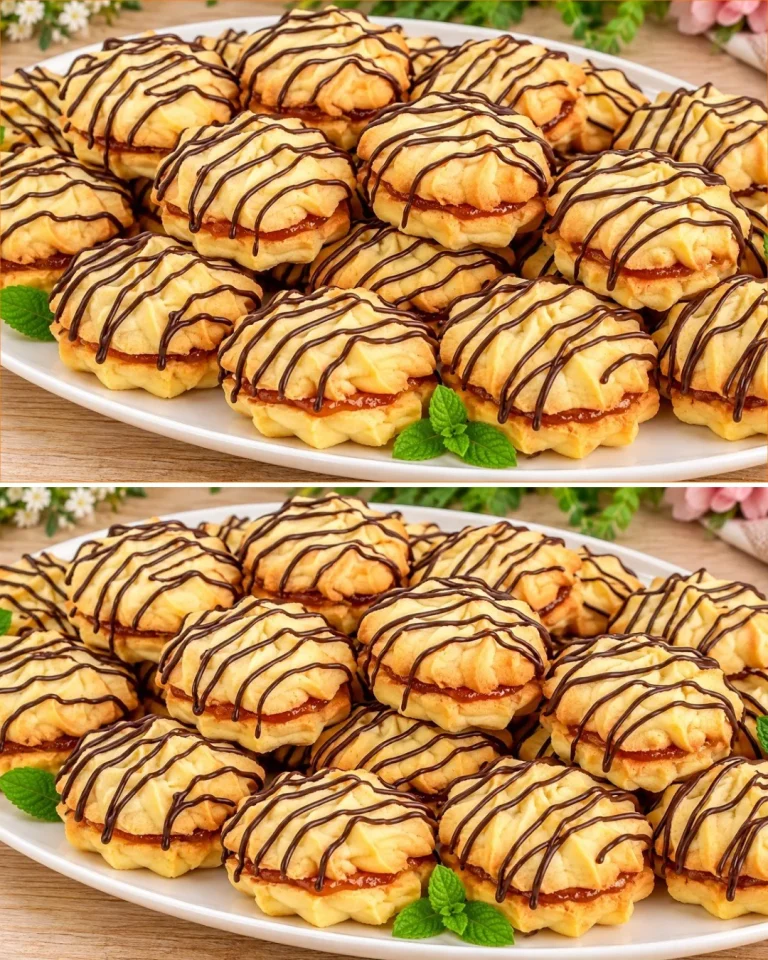 Biscotti semplici che si sciolgono in bocca, ricetta veloce con 1 uovo e olio.