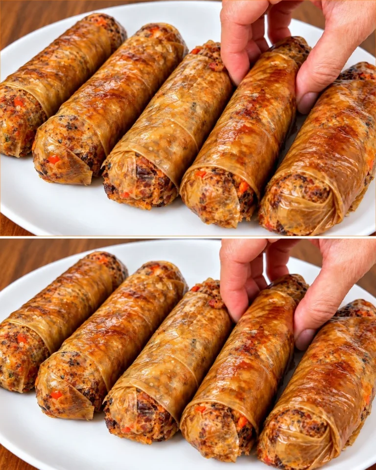 Salsicce proteiche vegane ricche di proteine elevate e sapore unico.