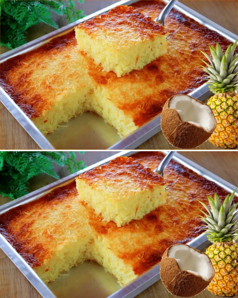 Torta senza farina all'ananas e cocco, dolce sano e gustoso