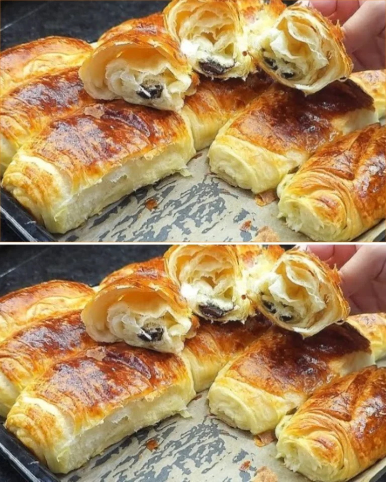 Panini burrosi preparati con l'antica ricetta tradizionale.